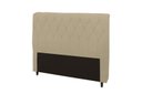 Ver imagem 1 de Cabeceira Viena Plus Casal 1400mm Liinho Creme - Simbal