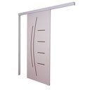 Ver imagem 3 de Porta de Correr Branco Prime Frisada Smille