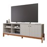 Rack com Painel para TV de até 70 polegadas 100% Mdf Holanda Maragogi Espresso - 7