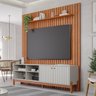 Rack com Painel para TV de até 70 polegadas 100% Mdf Holanda Maragogi Espresso - 1