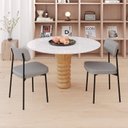 Ver imagem 2 de Kit com 6 Cadeiras para Sala de Jantar Mona Yescasa Cinza