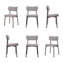 Ver imagem 1 de Kit com 6 Cadeiras para Sala de Jantar Mona Yescasa