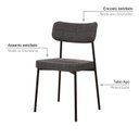 Ver imagem 5 de Kit com 6 Cadeiras para Sala de Jantar Mona Yescasa