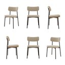 Ver imagem 1 de Kit com 6 Cadeiras para Sala de Jantar Mona Yescasa Bege