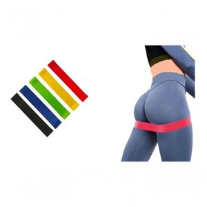 5 Elasticos Band Academia Fit Treino Funcional Exercício