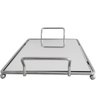 Bandeja Metal Espelhada Bandeja De Vidro Para Aparador 30x16cm Casa - 4