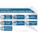Ver imagem 7 de Colchão Queen Molas Superlastic King Best Euro Pillow Clean (158x198x28) - Anjos