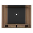 Ver imagem 4 de Painel Com Suporte Tv 75" E 1 Porta Multimóveis Cr45162 Pinho/Preto Pinho/Preto