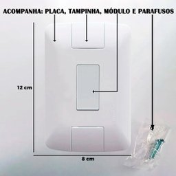 Kit 15 Cj 4x2 1 Interruptor Simples Tramontina 6 a 250 V - 2