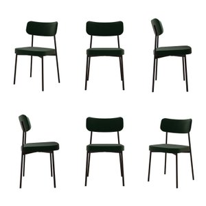 Kit com 6 Cadeiras para Sala de Jantar Mona Yescasa