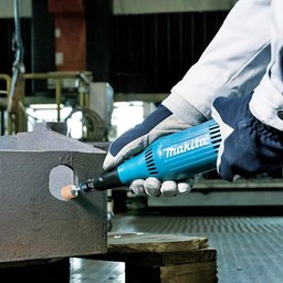 Retificadeira 6mm 1/4'' Industrial 240w Ideal para Desbastes com 2 Chaves e Pinça Gd0603 127 Makita - 4