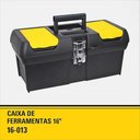 Ver imagem 5 de Caixa de Ferramentas Millenium 16 Organizacao Plastico Reforcado com Trava Metalica Stanley