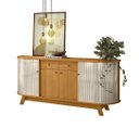 Ver imagem 2 de Aparador Buffet Mônaco 1,83m Cinamomo Off White Madetec