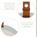 Ver imagem 5 de Espelho Decorativo 60x60cm com Alça em Couro Bella Yescasa