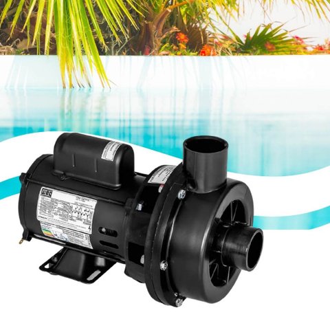 Motobomba HMC-5 1,5CV Monofásica para Hidromassagem, Banheiras, Ofurôs, Cascatas e Spas 110/220V