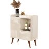 Aparador Cantinho do Café Retro 2 Pts Status Off White - Jm3 - 2