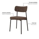 Ver imagem 5 de Kit com 8 Cadeiras para Sala de Jantar Mona Yescasa