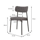 Ver imagem 4 de Kit com 8 Cadeiras para Sala de Jantar Mona Yescasa