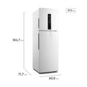 Ver imagem 3 de Geladeira Electrolux Frost Free Inverter 410l Efficient com Autosense Duplex Branca If46 Branco 110v