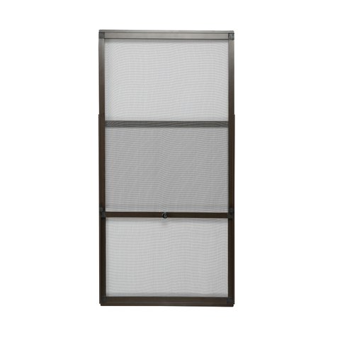 Tela Mosquiteira Regulável - Alumínio - 68,5 a 127 Cm X 60 Cm - Preto