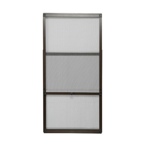 Tela Mosquiteira Regulável - Alumínio - 68,5 a 127 cm X 60 cm - Preto