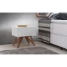 MESA DE CABECEIRA BRANCA DESIGN FREDDIE - 46,6X34,1X45,2 CM - 1