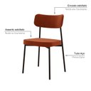 Ver imagem 5 de Kit com 8 Cadeiras para Sala de Jantar Mona Yescasa