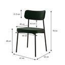 Ver imagem 3 de Kit com 8 Cadeiras para Sala de Jantar Mona Yescasa