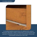 Ver imagem 5 de Cômoda 5 Gavetas 55cm x 46,5cm Primacy Marrom/Freijó