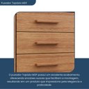 Ver imagem 7 de Cômoda 5 Gavetas 55cm x 46,5cm Primacy Marrom/Freijó
