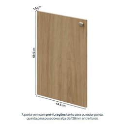 Estante Livreiro Multiuso 3 Módulos 3 Gavetas Frame Cabecasa MadeiraMadeira - 11