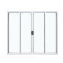 Ver imagem 1 de Janela Vitro de Alumínio 04 Folhas Classic Branco - 120x240
