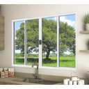 Ver imagem 2 de Janela Vitro de Alumínio 04 Folhas Classic Branco - 120x240