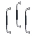 Ver imagem 1 de Barra de Apoio 40cm Inox Suporte Antiderrapante Kit 3 Unidades Banheiro Box Criança Idoso Cadeirante