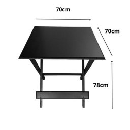Mesa Dobrável Madeira para Bar 70x70cm - 3