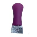 Ver imagem 2 de Vaso de Vidro Colors Vinho Decorativo 26cm Espressione Vaso Decorativo Rosa, Vaso de Vidro Decorativ