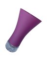 Ver imagem 1 de Vaso de Vidro Colors Vinho Decorativo 26cm Espressione Vaso Decorativo Rosa, Vaso de Vidro Decorativ