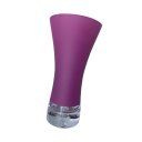 Ver imagem 4 de Vaso de Vidro Colors Vinho Decorativo 26cm Espressione Vaso Decorativo Rosa, Vaso de Vidro Decorativ