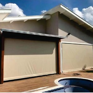 Toldo Cortina Bege - 2,80m x 2,90m - kit completo