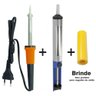 Kit Ferro de Solda com Sugador e Bico de Silicone 220v 30w - 1