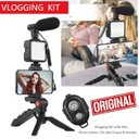 Ver imagem 2 de Estabilizador Mão Suporte Celular Câmera Luz Led Iluminação