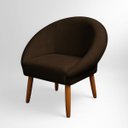 Ver imagem 2 de Jogo 2 Poltronas Decor para Recepção Sala de Espera Comercial Veludo Macio Base Estável