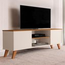 Ver imagem 1 de Bancada Tvs 60 Polegadas Portoferraio Off White Cedro