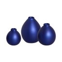 Ver imagem 1 de Trio Vasinhos de Cerâmica Pequenos para Rack e Painel Oasis Azul Royal