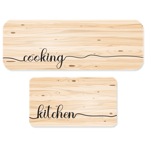 Jogo de Tapetes de Cozinha Cooking Cozinhando Capa de Almofada