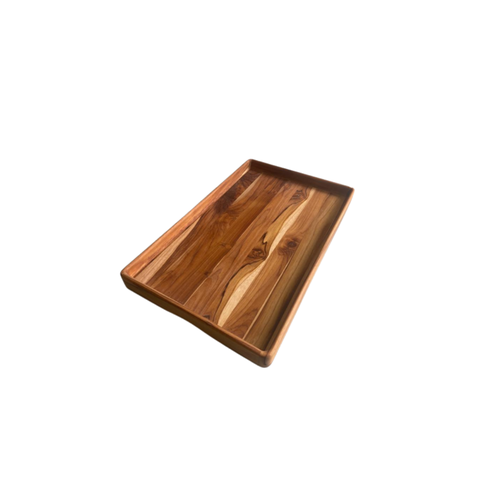 Gamela Divine Retangular G – Madeira de Teca 55x35x5cm