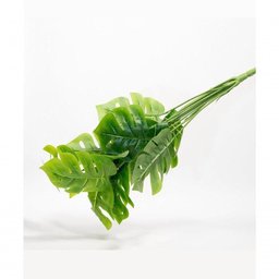 Kit 4 Ramo Planta Artificial Decoração Costela de Adão 43cm - 4