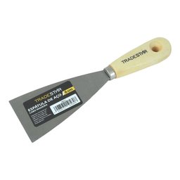Kit 5 Espátula 6 Cm Aço Gesso Massa Corrida Multiuso Drywal - 3