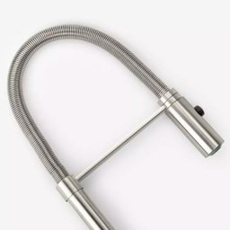 Torneira Monocomando Gourmet de Cozinha Inox Capri Escovada - 7