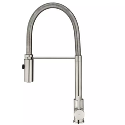 Torneira Monocomando Gourmet de Cozinha Inox Capri Escovada - 2